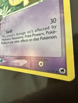 DMG Pokemon TCG Cyndaquil Delta Species 45/101 EX Dragon Frontiers Reverse Holo - Image 3