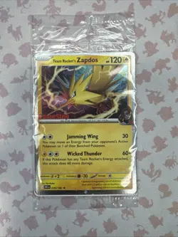 Team Rocket's Zapdos - 070/182 - GAMESTOP PROMO SEALED - Destined Rivals (DR) NM - Image 1