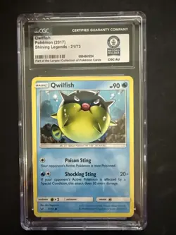 1/1 Pokemon Qwilfish 21/73 Guinness World Record - Image 1