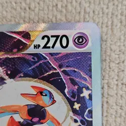 Pokemon Deoxys VSTAR Ultra Rare Holo Crown Zenith GG46/GG70 Psychic HP270 2023 - Image 5