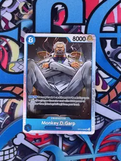 Monkey D Garp OP12-056 SR Legacy of the Master One Piece TCG English NM - Image 1