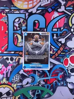 Monkey D Garp OP12-056 SR Legacy of the Master One Piece TCG English NM - Image 3