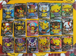 Cosplay Pikachu Cards Set Of 55 Comes Inside a Pikachu & Charizard Mini Binder - Image 2