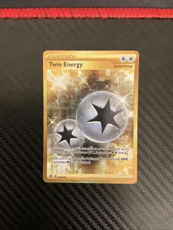 Twin Energy - 209/192 - Pokemon Rebel Clash Sword & Shield Secret Rare Card NM - Image 1