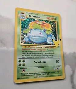 Pokemon TCG Venusaur Celebrations Holo Card 15/102 25th Anniversary - Image 3