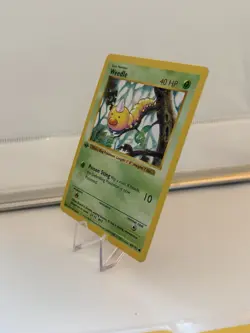 1999 Pokemon TCG Base Set Weedle Card #69/102 1st Edition Shadowless - Image 2