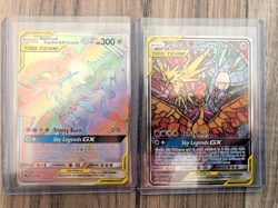 Tag Team Pokemon Cards with Moltres & Zapdos & Articuno GX and More (5 Cards) - Image 3