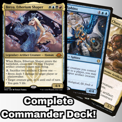 MTG Commander EDH Deck Breya, Etherium Shaper 100 Cards Custom Deck Artifacts - Image 1