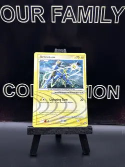 Arceus - AR6 - Pokemon TCG - 2009 POKEMON CARD - Rare Holo - MISCUT/ LP - Image 1