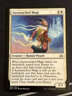 1x Auratouched Mage (003) Planechase Anthology LP MTG Magic the Gathering x1 MKE - Image 1