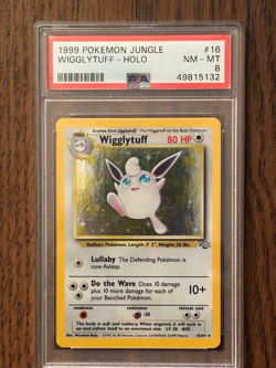 Pokemon Jungle WIGGLYFUFF PSA 8 # 49815132 - Image 2
