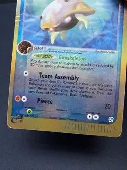 Pokemon TCG Kabuto Sandstorm 39/100 Reverse Holo HP. - Image 5