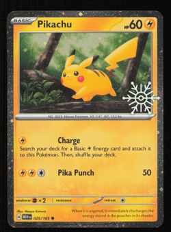 Pokemon 2025 Scarlet & Violet Pikachu Holiday Calendar Near Mint - Image 1