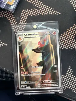 Pokemon TCG Charmeleon Scarlet Violet-151 169/165 PSA 10 CONTENDER - Image 1