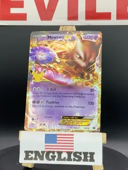 Pokemon Mewtwo Ex #54/99 Pokemon Celebrations Classic Collection - NM - Image 2