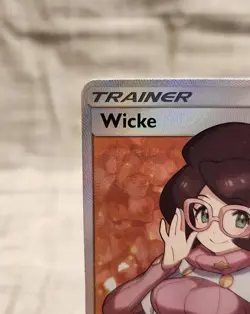 Pokemon TCG Wicke Burning Shadows Holo Full Art Ultra Rare SM03 147/147 - Image 3