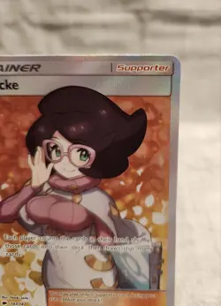 Pokemon TCG Wicke Burning Shadows Holo Full Art Ultra Rare SM03 147/147 - Image 4