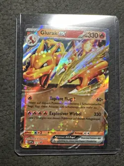 Glurak EX SVP 161 Promo Deutsch NM Pokemon Near Mint Neu - Image 1