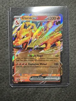 Glurak EX SVP 161 Promo Deutsch NM Pokemon Near Mint Neu - Image 3