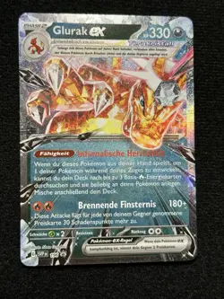 Pokemon Glurak Ex Svp-196 Black Star Promo - Deutsch Terakristall - Image 1