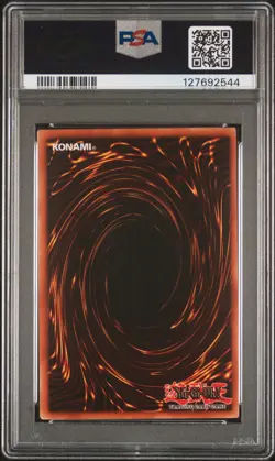 2002 YU-GI-OH! STARTER DECK: YUGI #006 DARK MAGICIAN PSA 8 - Image 2