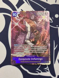 One Piece Donquixote Doflamingo OP14-069 SR ALT ART - Image 1