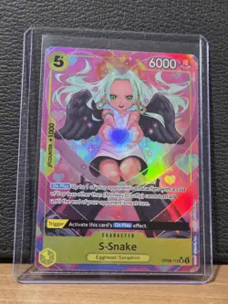 One Piece TCG S-Snake OP08-112 (Alt Art) Super Rare Two Legends - Image 2