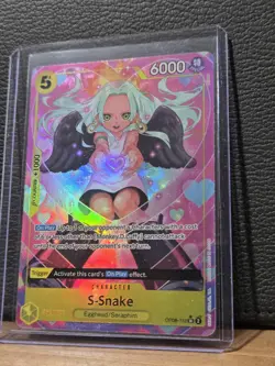 One Piece TCG S-Snake OP08-112 (Alt Art) Super Rare Two Legends - Image 3