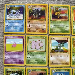 1st Edition Pokemon Card Lot WOTC Vintage Base Jungle Fossil Etc N/M 30 Cards - Image 2