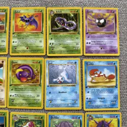 1st Edition Pokemon Card Lot WOTC Vintage Base Jungle Fossil Etc N/M 30 Cards - Image 3
