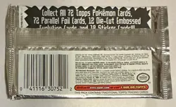 Pokemon The First Movie Topps Trading Cards Sealed Pack - Image 2