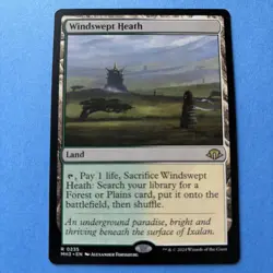 Windswept Heath Modern Horizons 3 MTG Magic the Gathering Card - Image 1