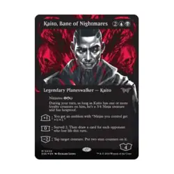 WOTC Duskmourn: House o Kaito, Bane of Nightmares (Showcase) (Textured) (M NM - Image 1