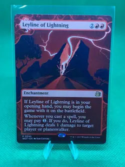 MTG - LEYLINE OF LIGHTNING - WOE Enchanting Tales (R) - Image 1