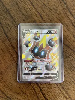 Falinks V SV115/SV122 Shining Fates Shiny Vault Holo Rare Pokemon TCG 2021 NM - Image 1