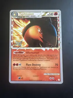 Typhlosion Prime 110/123 2011 World Championship Pokemon TCG - Image 1