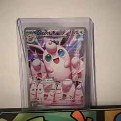 POKEMON PHANTASMAL FLAMES WIGGLYTUFF 105/094 ME02 ILLUSTRATION RARE FULL ART - Image 1