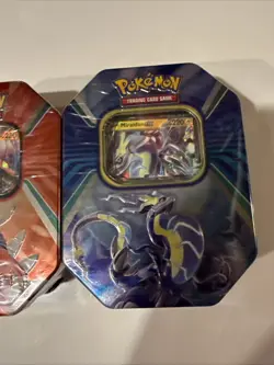 Pokemon TCG Paldea Legends Tin Miraidon ex 220 Koraidon ex 230 NEW SEALED TINS - Image 3