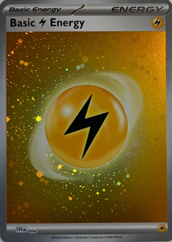 Pokemon TCG - Lightning Energy - SVEen 004 - Cosmos Holo - Scarlet & Violet 151 - Image 1