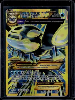 Primal Kyogre EX 96/98 XY Ancient Origins Holo - Image 1