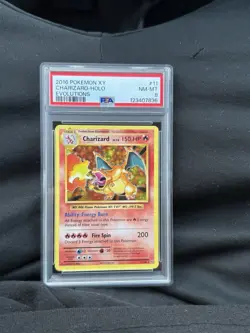 Pokemon XY Charizard Holo Evolutions 2016 NM-MT, #11 - Image 1