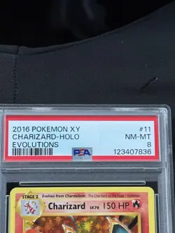 Pokemon XY Charizard Holo Evolutions 2016 NM-MT, #11 - Image 3