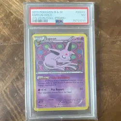 Pokemon Espeon BW92 Black & White Promo Holo PSA 7 Stage 1 Psychic #90 - Image 1