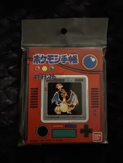 1996 Bandai Pokemon Notebook Snack Sticker Lottery Limited To 10,000 Books NEW - Image 1
