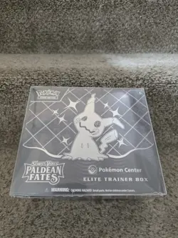 Pokemon Scarlet & Violet Paldean Fates Elite Trainer Box Center Exclusive Sealed - Image 1