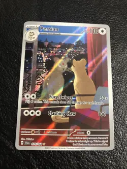 B6 Persian 078/064 Illustration Rare Shrouded Fable English Pokemon - Image 1