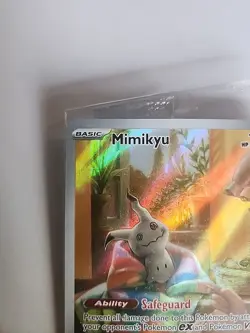 Pokemon Mimikyu 075 Black Star Promo Paldean Fates Full Art Sealed - Image 2
