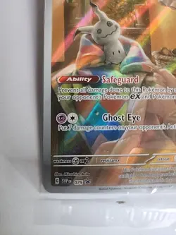 Pokemon Mimikyu 075 Black Star Promo Paldean Fates Full Art Sealed - Image 4