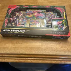 POKEMON MEGA VENUSAUR EX PREMIUM COLLECTION BOX FACTORY SEALED - Image 1