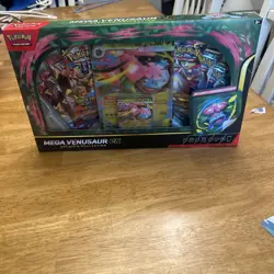 POKEMON MEGA VENUSAUR EX PREMIUM COLLECTION BOX FACTORY SEALED - Image 5